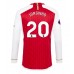 Arsenal Jorginho Frello #20 Hemma matchtröja 2023-24 Långärmad Billigt